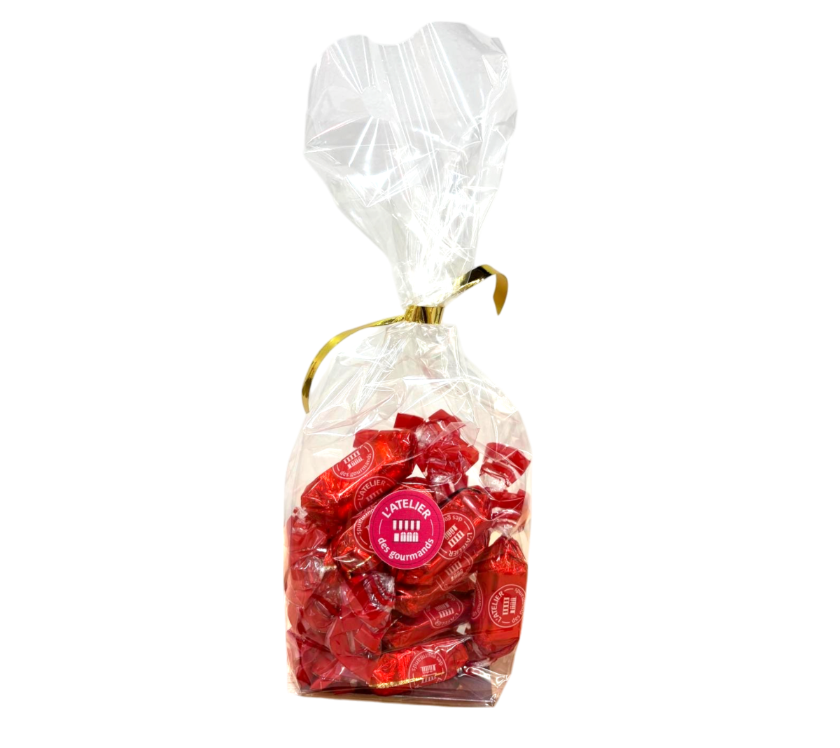 Sachet de chocolats Douceur ROUGE