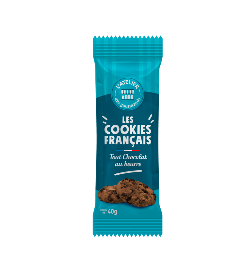 Cookies Français beurre tout chocolat