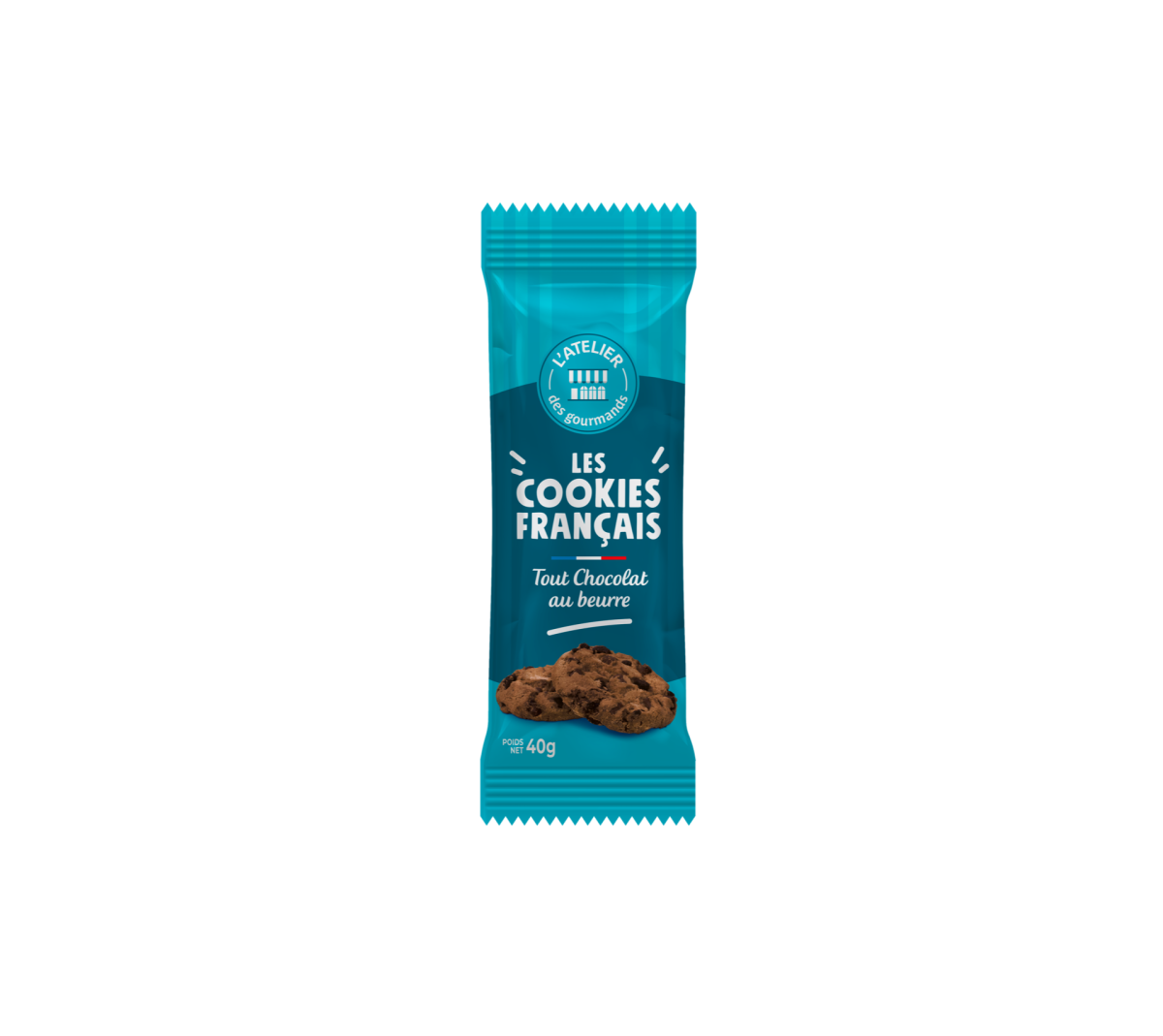 Cookies Français beurre tout chocolat