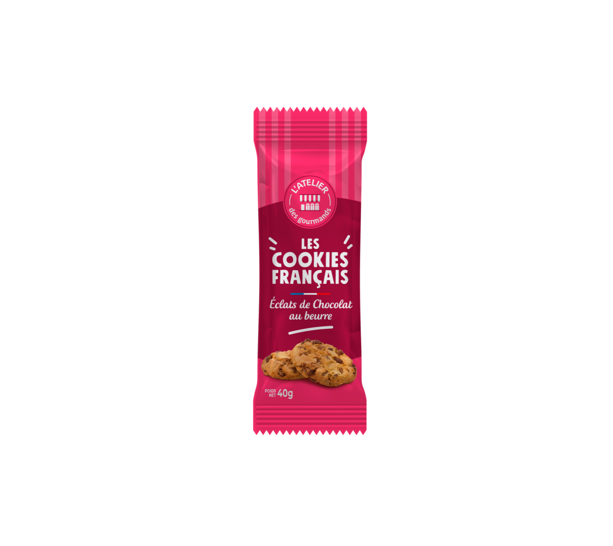 Cookies Français beurre pepites choco