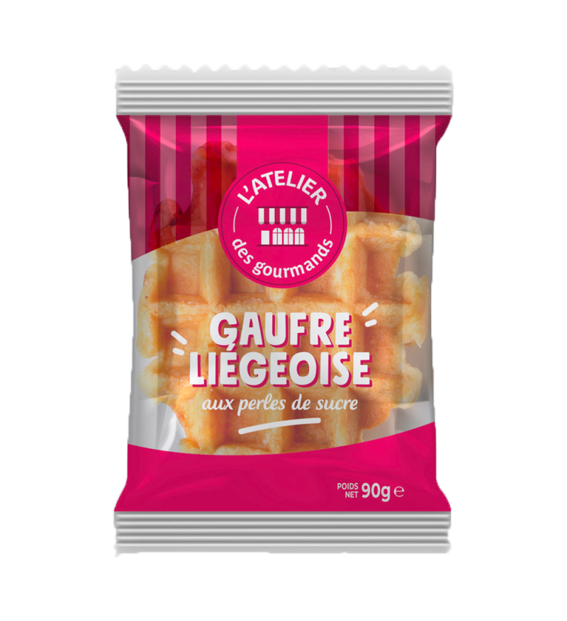 Grande gaufre liégeoise sucrée 90g