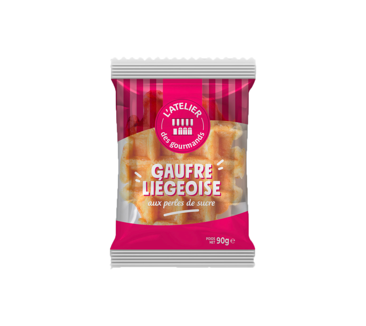 Grande gaufre liégeoise sucrée 90g