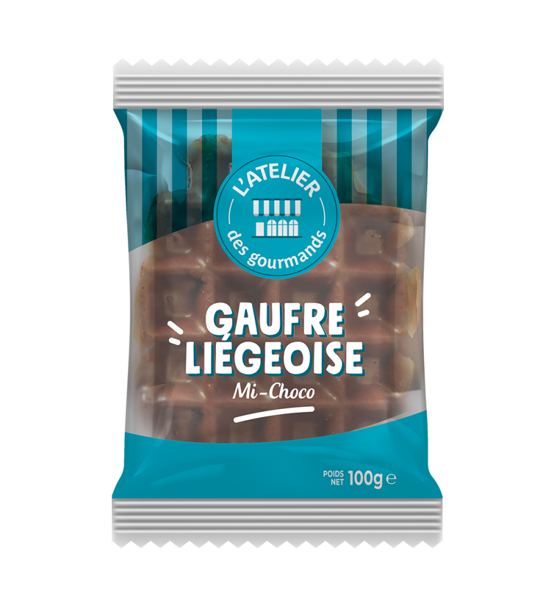 Grande gaufre liégeoise sucrée Michoco