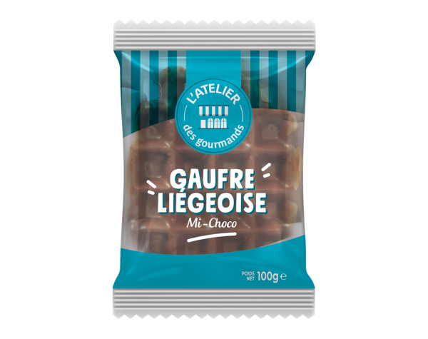 Grande gaufre liégeoise sucrée Michoco